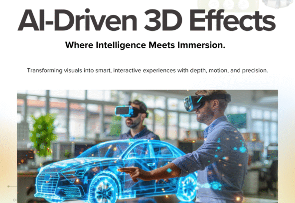AI-Driven 3D Effects